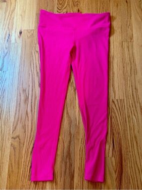 GAP Fit Maternity Bright Pink Leggings with Belly Band